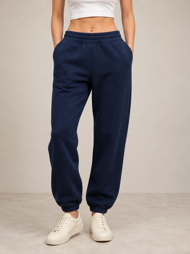Sienna Marl Grey Relaxed Joggers