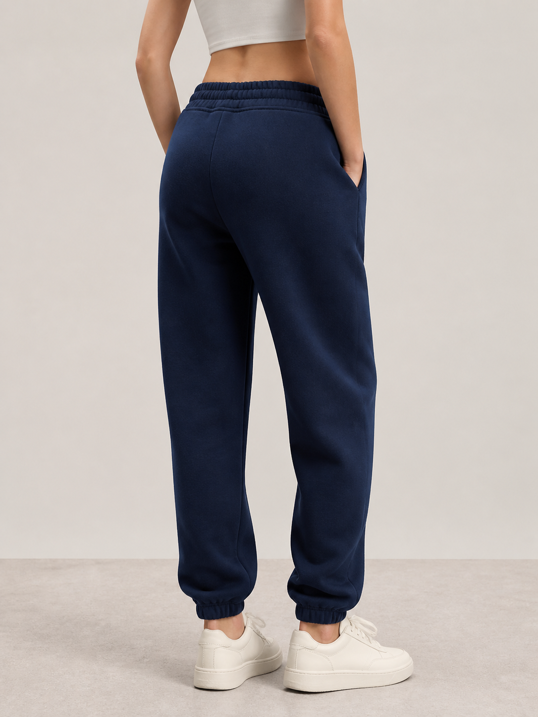 Sienna Marl Grey Relaxed Joggers