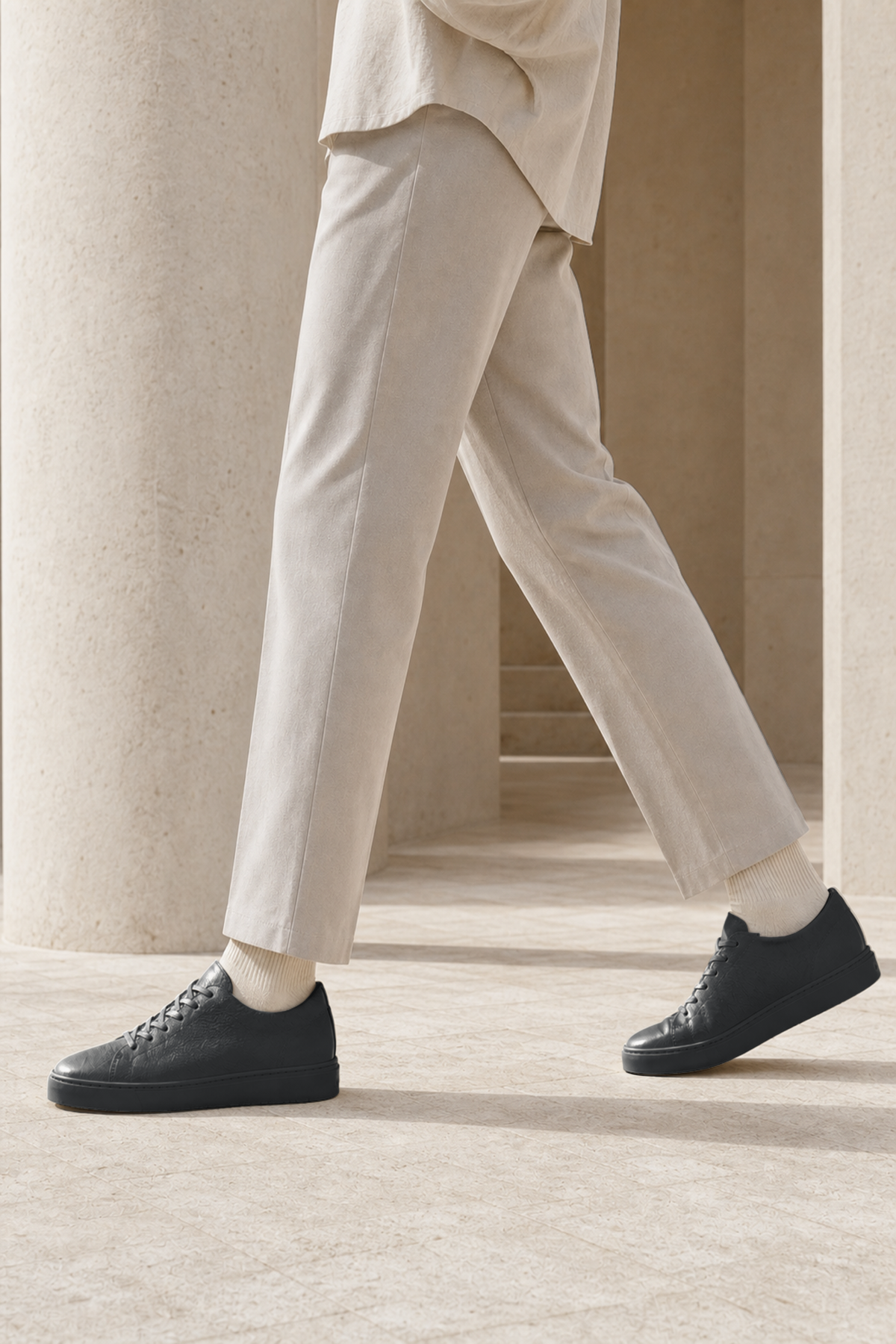 Soren Leather Trainers