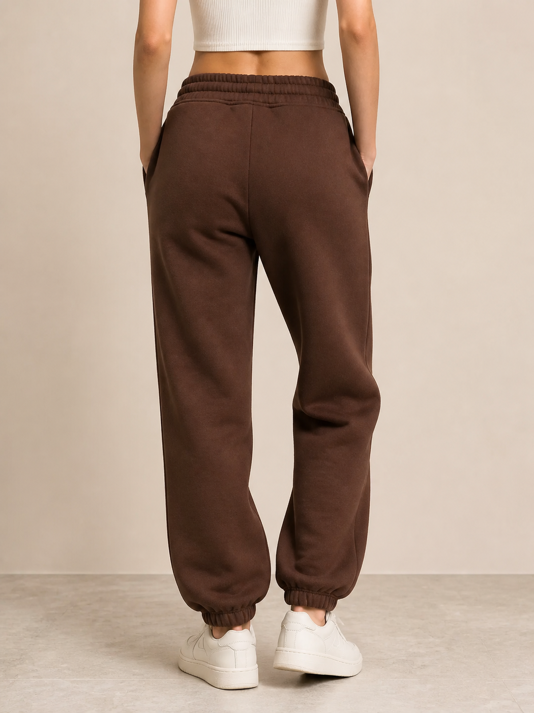 Sienna Marl Grey Relaxed Joggers