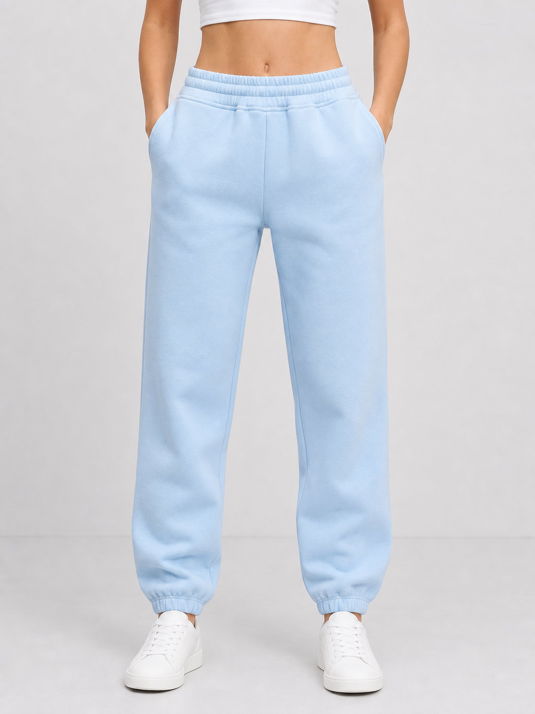 Sienna Marl Grey Relaxed Joggers