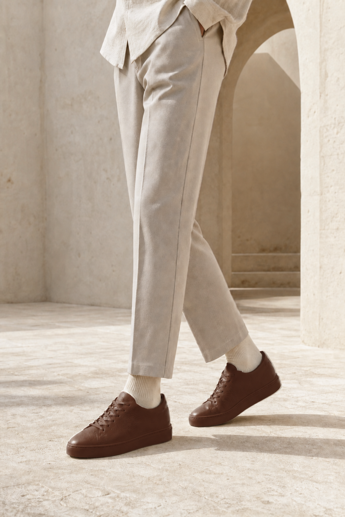 Soren Leather Trainers