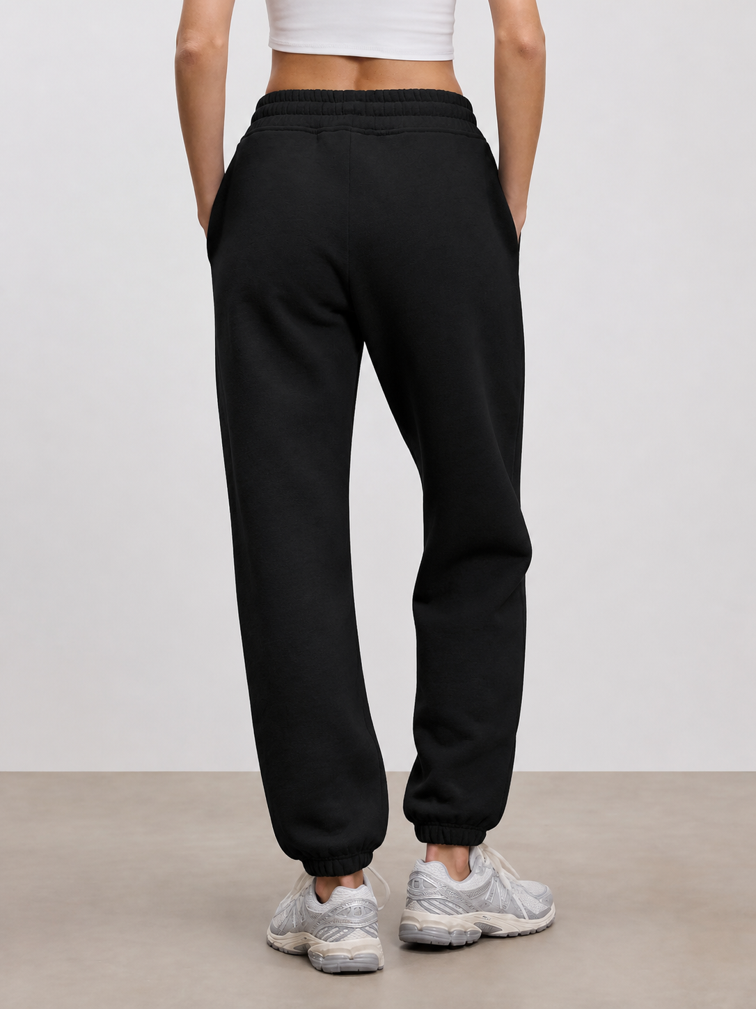 Sienna Marl Grey Relaxed Joggers