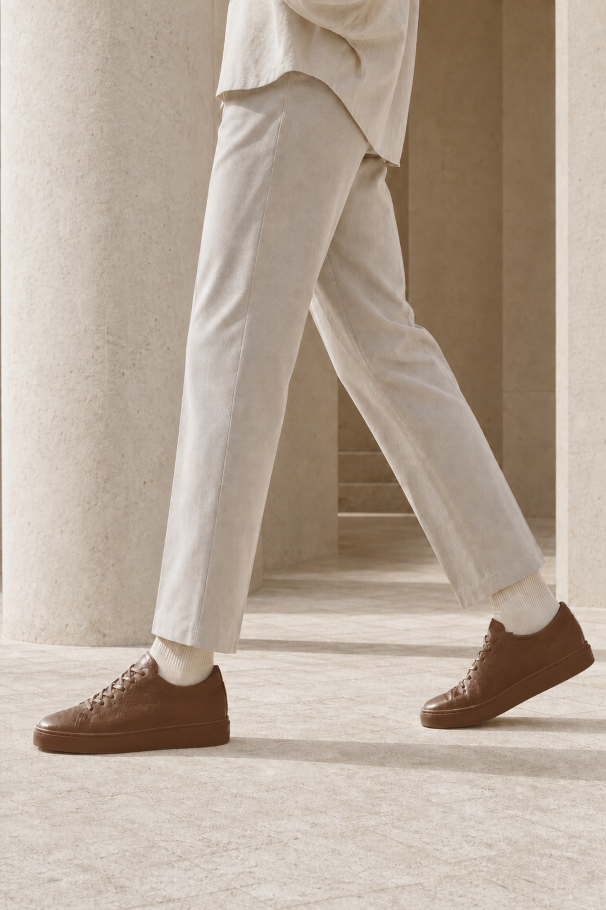 Soren Leather Trainers