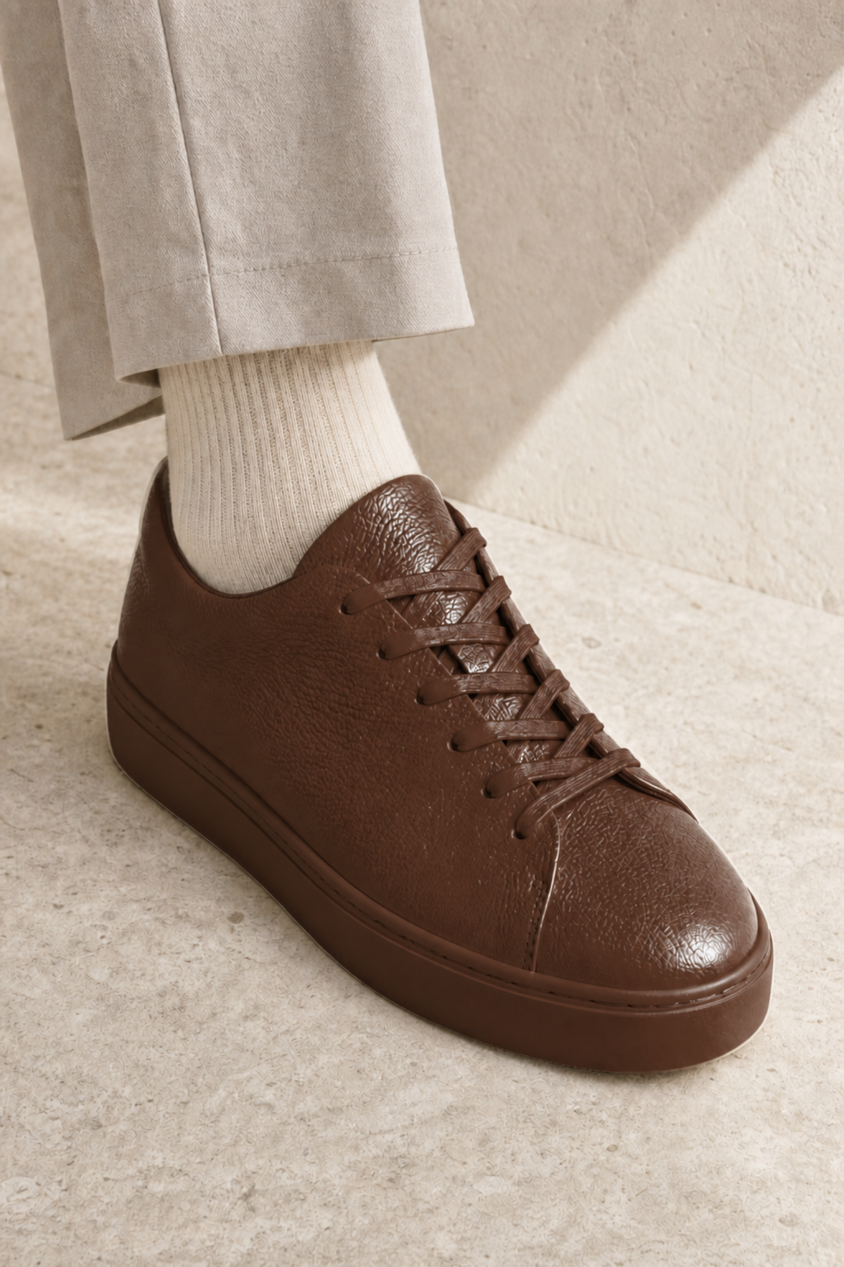 Soren Leather Trainers