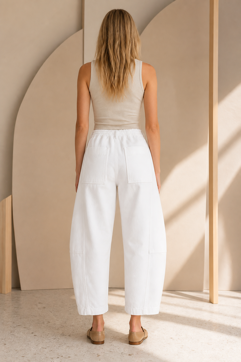 Mara Washed Black Curved-Leg Jeans